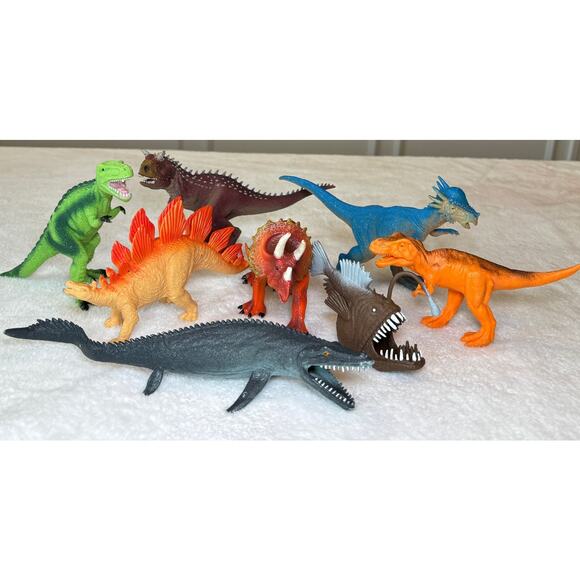 Prehistoric Dinosaur Figure Lot - Boley, Schleich, Toy Major Trading‎ Co - Rare - Picture 14 of 14